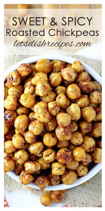 Chickpea Snacks Recipes
 Sweet and Spicy Roasted Chickpeas