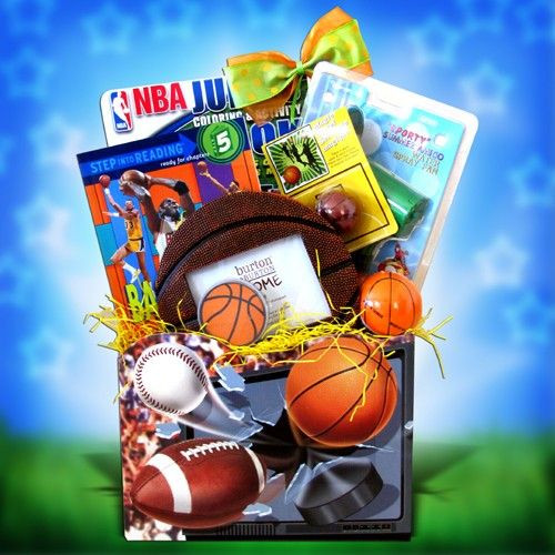 Child Birthday Gift Baskets
 Basketball Gift Basket Birthday Gift Ideas for Boys