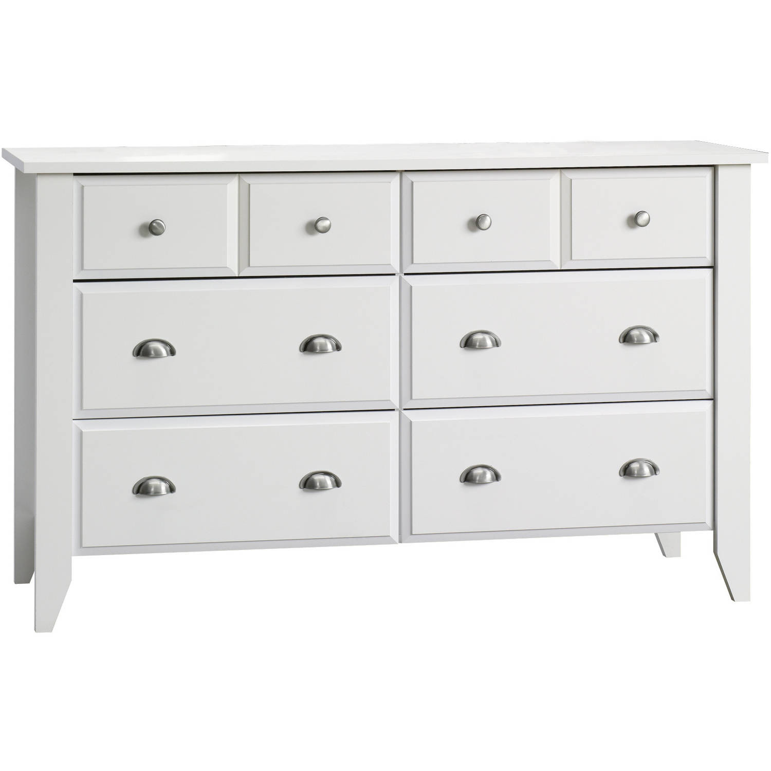 Child Craft Dressers
 Child Craft Relaxed Traditional Double Dresser White