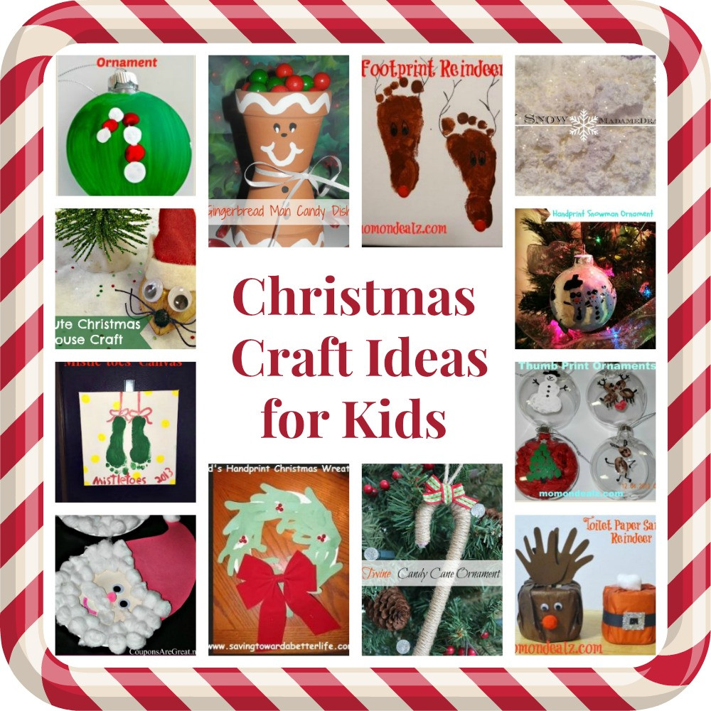 Child Craft Ideas For Christmas
 Christmas Crafts for Kids Round Up Ornaments Canvas
