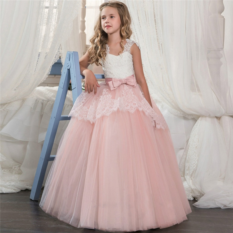 Child Party Dress
 Kids Dresses For Girls Elegant Princess Wedding Dress