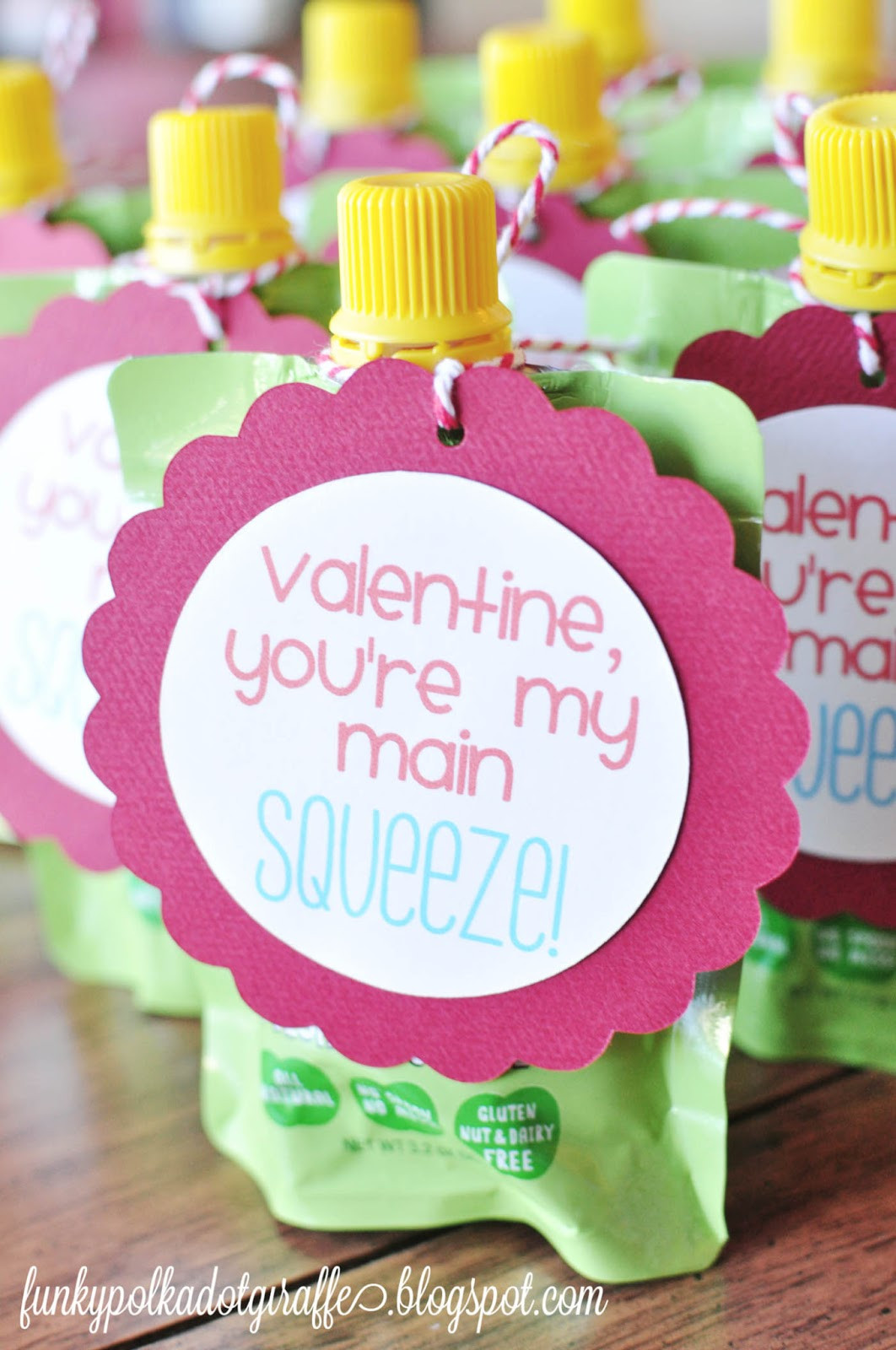Child Valentine Gift Ideas
 Funky Polkadot Giraffe Preschool Valentines You re My