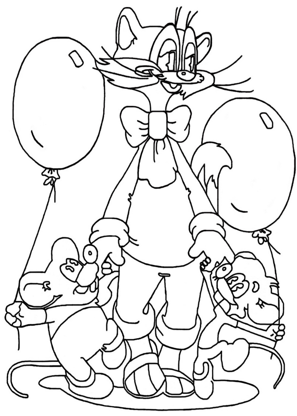 Children Coloring
 Balloon coloring pages for kids to print for free
