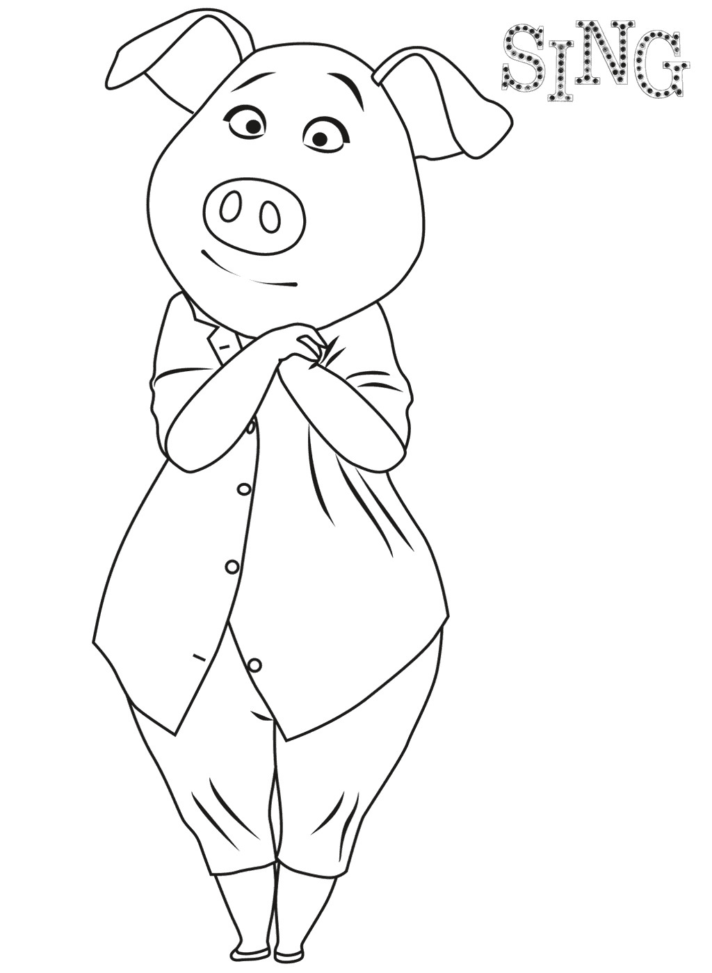 Children Coloring
 Sing Coloring Pages Best Coloring Pages For Kids