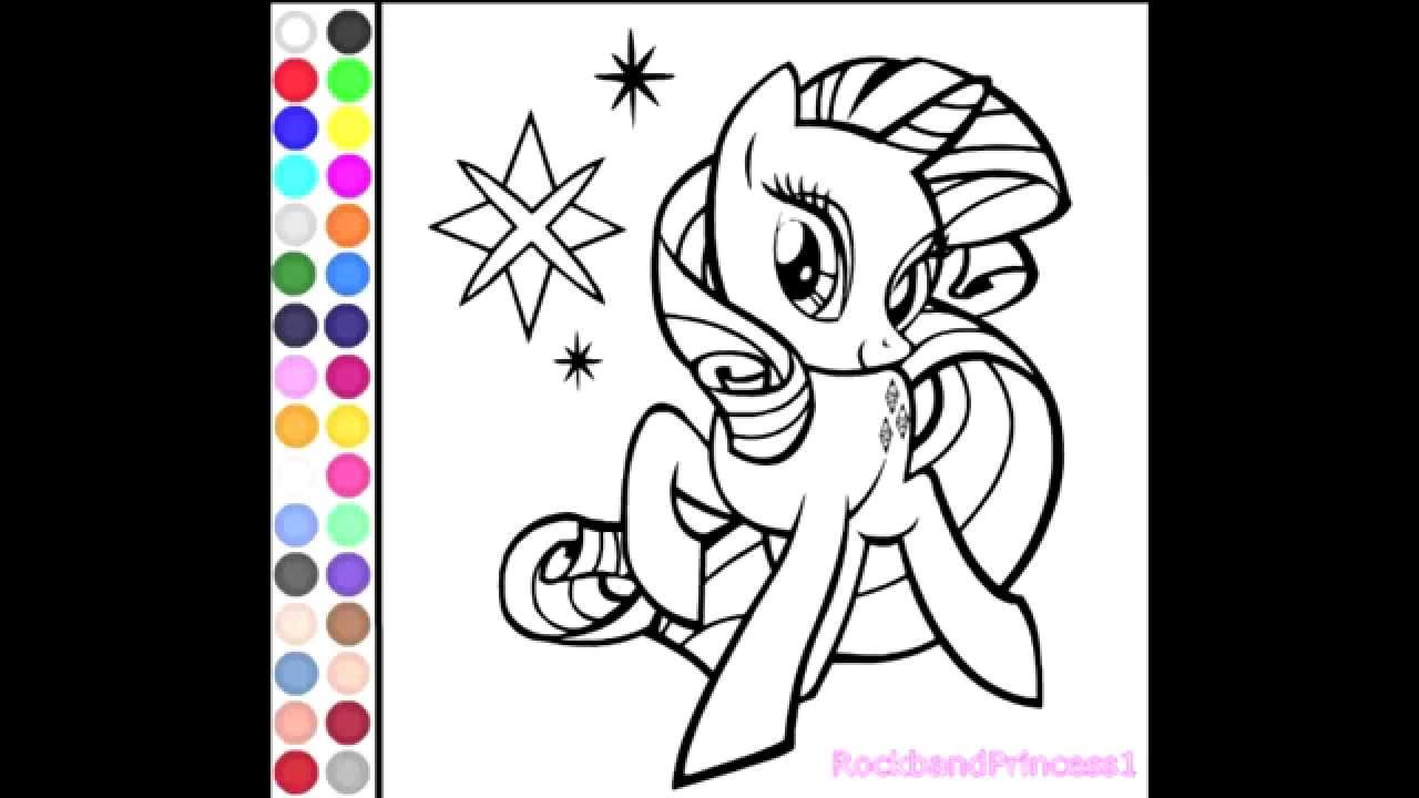 Children Coloring Games
 My Little Pony Coloring Games line For Kids Free