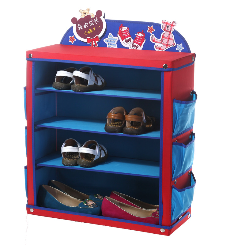 Children Shoe Storage
 Creative Children s Shoe Rack Foldable Waterproof Cartoon