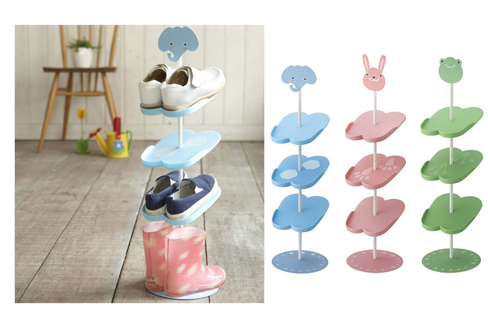 Children Shoe Storage
 Teach your child to keep an order with kids shoe rack