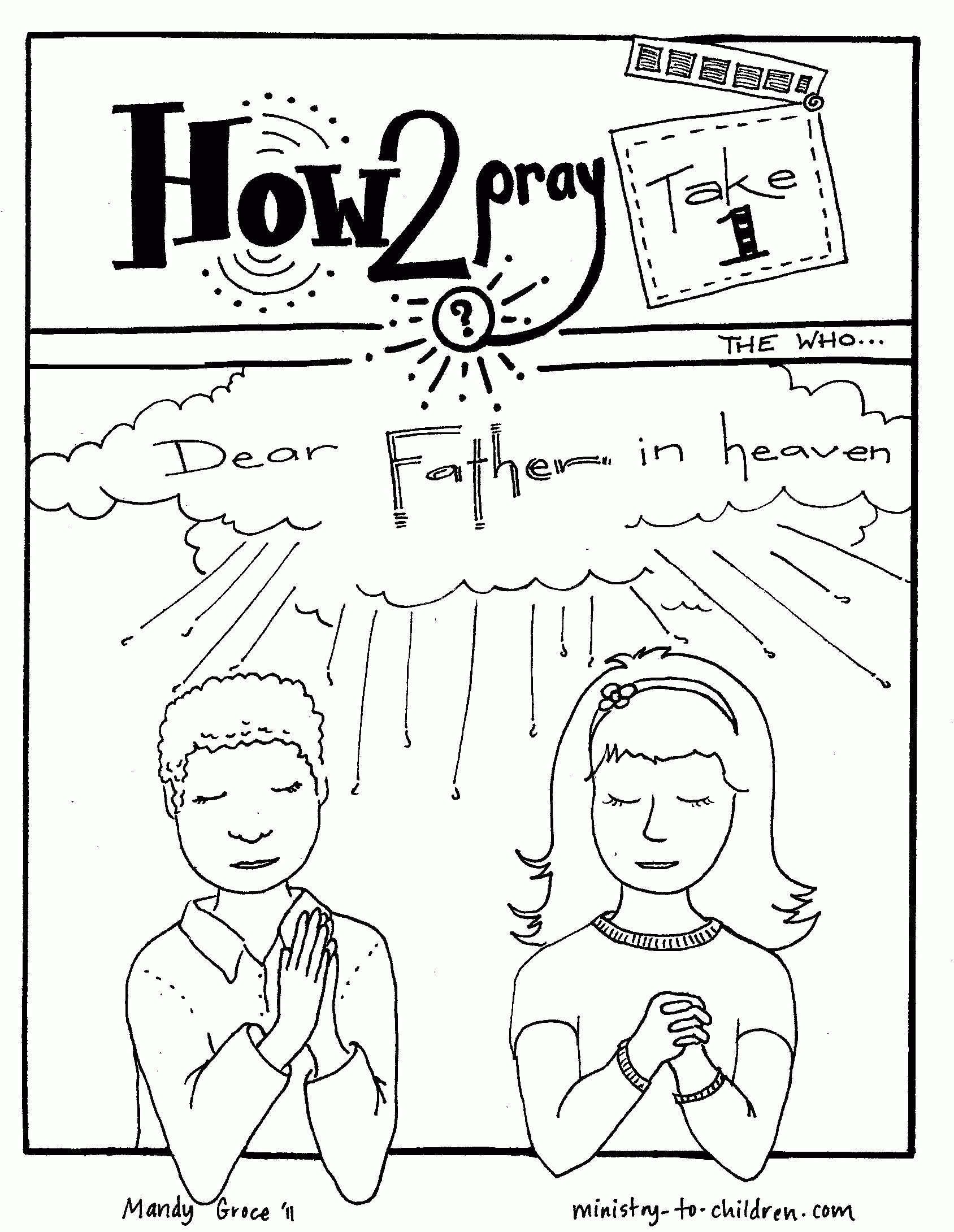 Children Sunday School Coloring Pages
 Free Bible Coloring Pages for Sunday School Kids