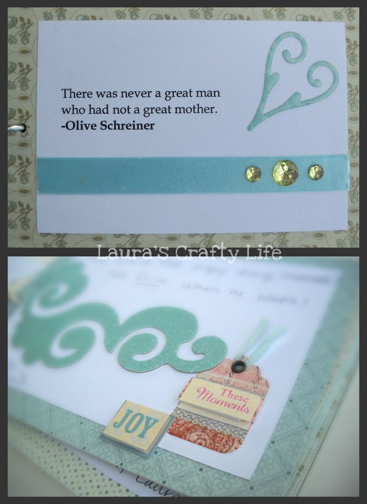 Children'S Book Quotes For Baby Shower
 Baby Shower Advice Book Laura s Crafty Life