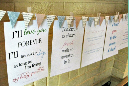 Children'S Book Quotes For Baby Shower
 A Baby Shower Idea for Book Lovers