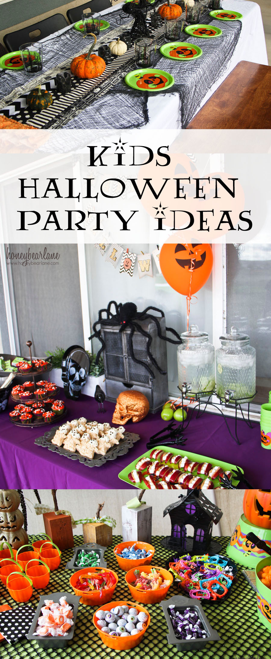 Children'S Halloween Party Decoration Ideas
 Kids Halloween Party Ideas Honeybear Lane