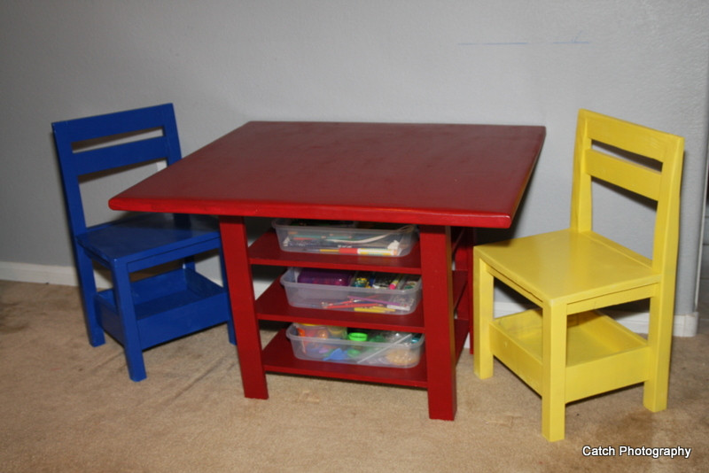 Children'S Table With Storage
 Ana White