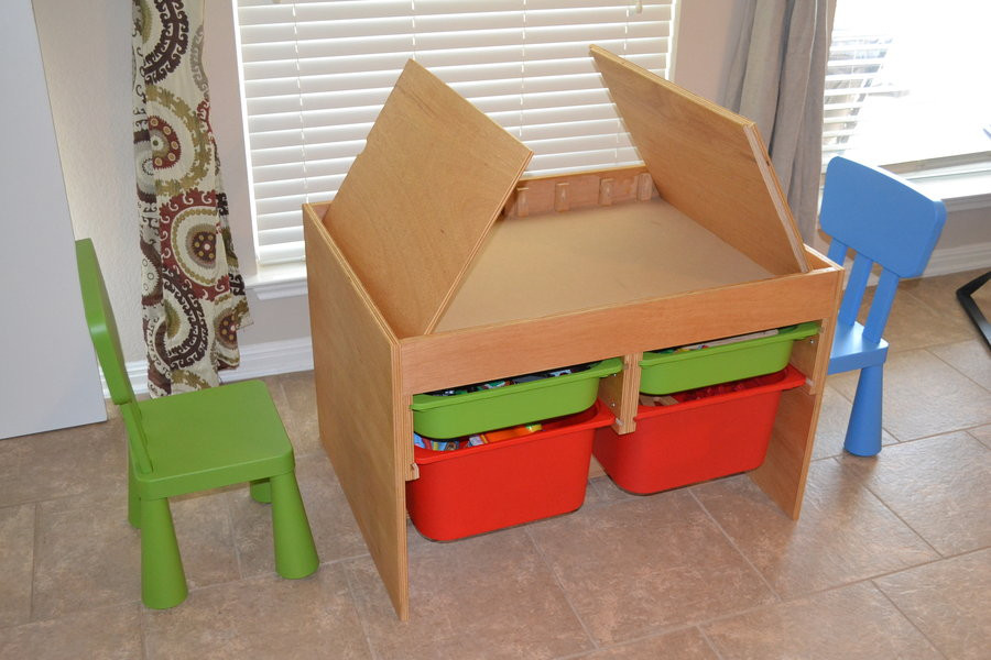 Children'S Table With Storage
 Craft Table for Kids Designs Materials and plements