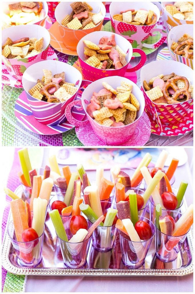 Childrens Princess Party Food Ideas
 A princess tea time birthday party including ideas for