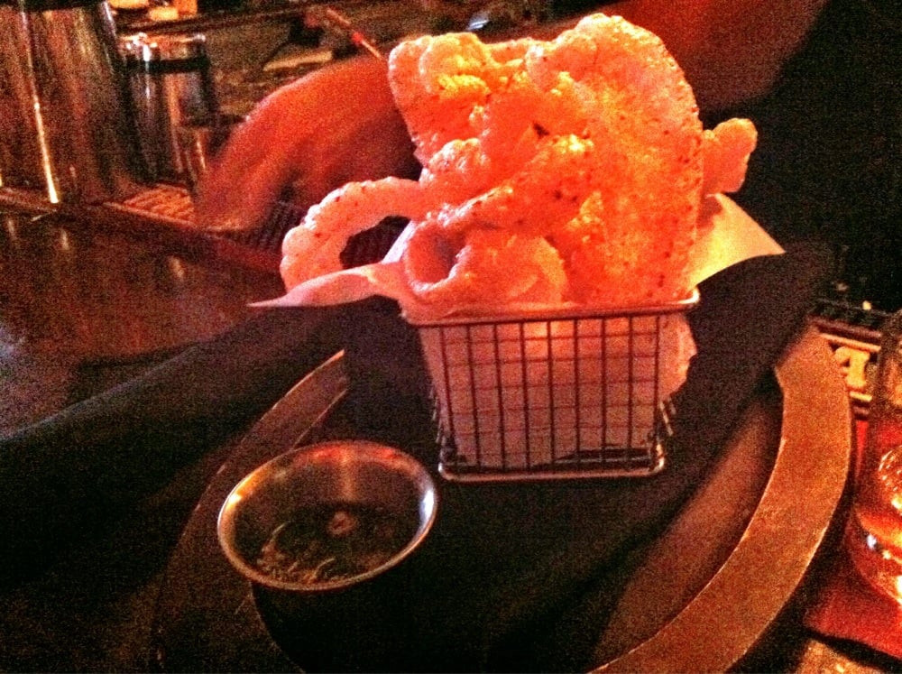 Chili Lime Pork Rinds
 Pork Rinds with Chili Lime Dipping Sauce Yelp