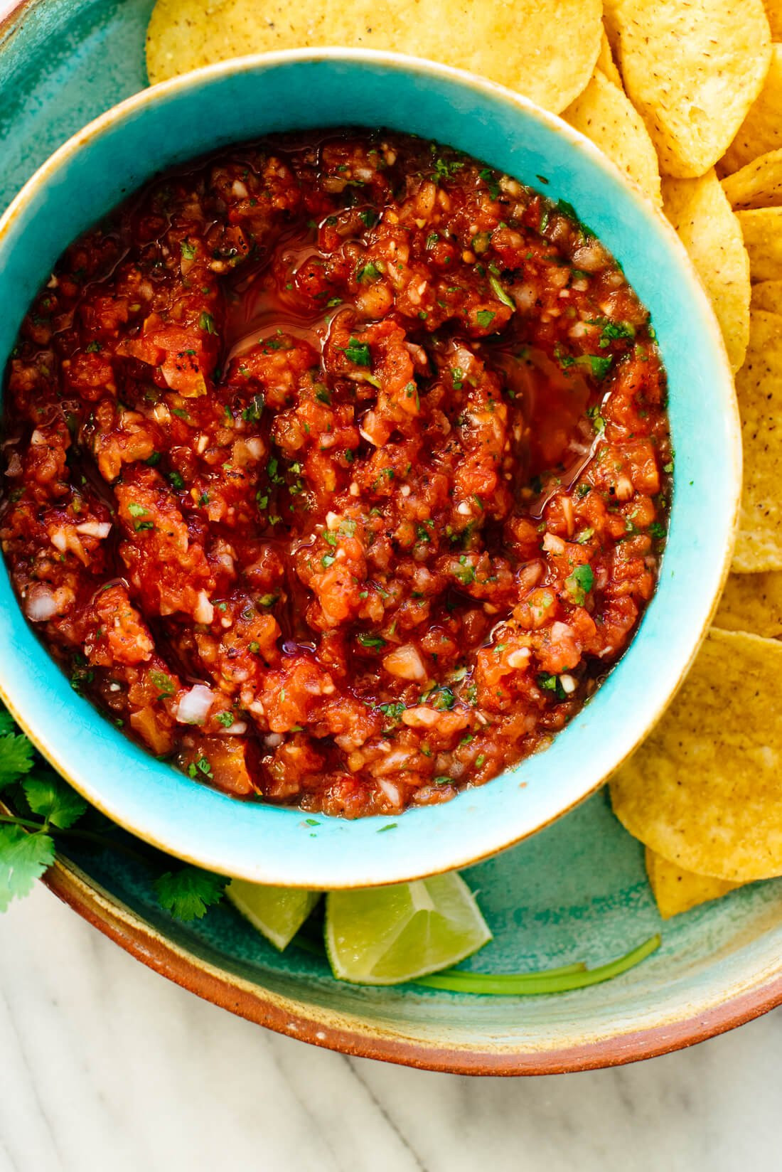 Chili'S Salsa Recipe
 Best Red Salsa Recipe Ready in 10 Minutes Cookie and Kate