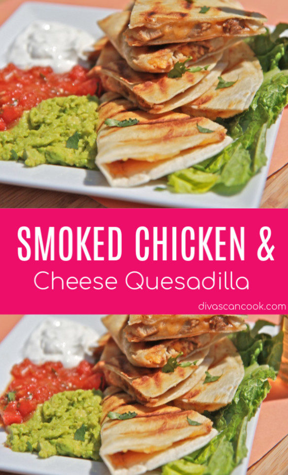 Chili'S Smoked Chicken Quesadillas
 Easy Smoked Chicken Cheese Quesadilla Recipe