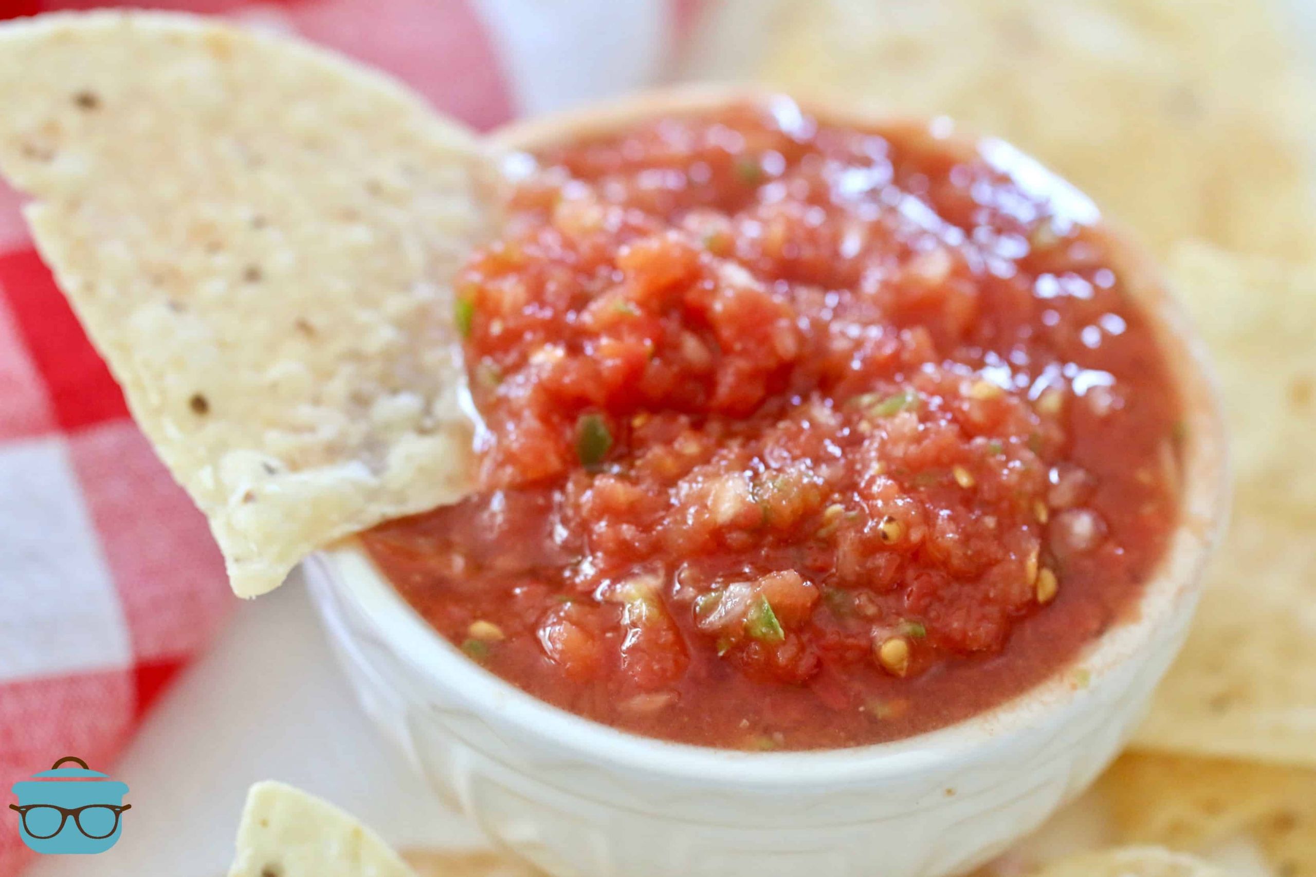 Chilis Salsa Recipe
 COPYCAT CHILI S SALSA Video