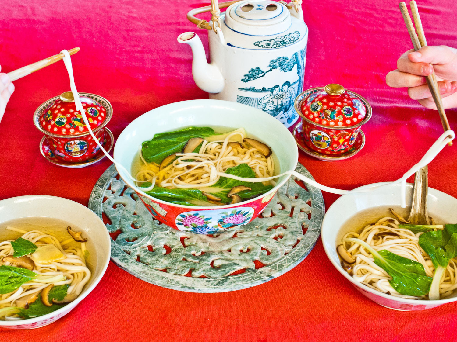 Chinese Birthday Noodles
 8 Lucky Foods to Ring in the Chinese New Year