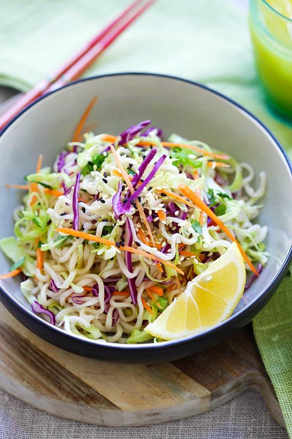 Chinese Cabbage Salad With Ramen Noodles
 Ramen Noodle Salad