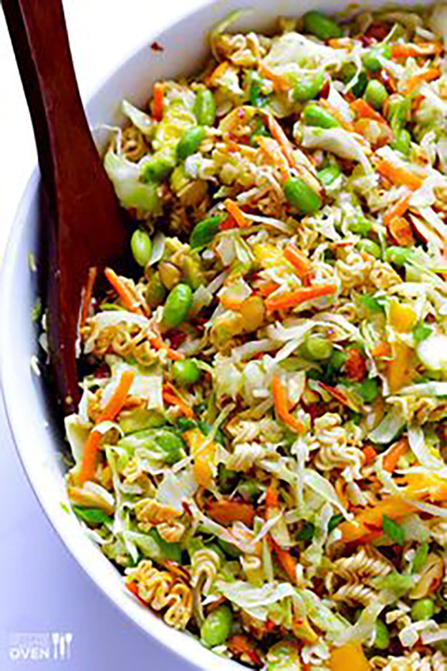 Chinese Cabbage Salad With Ramen Noodles
 15 Fall Potluck Recipes My Life and Kids