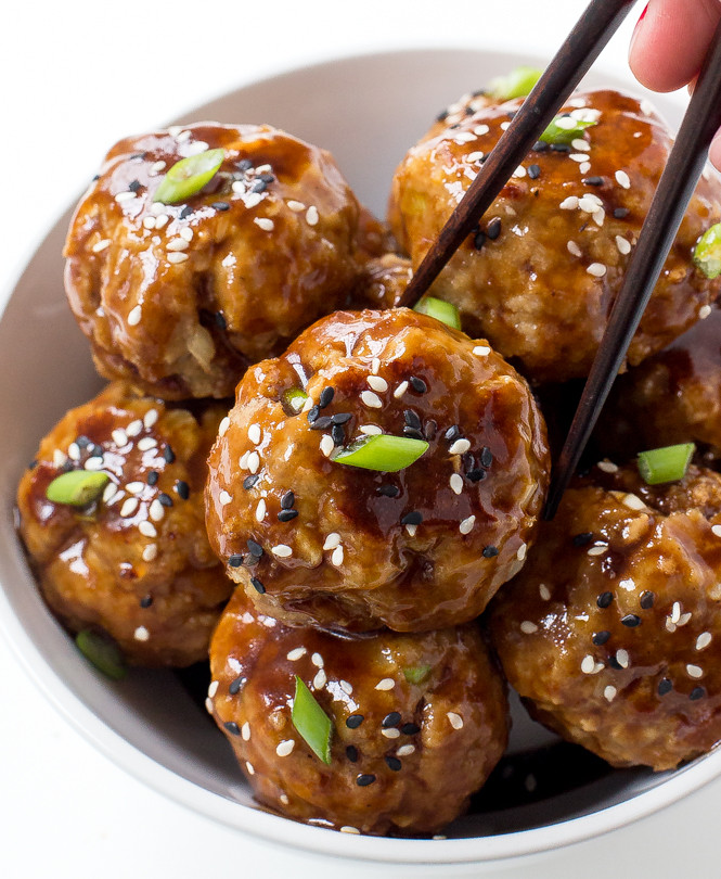 Chinese Meatballs Recipes
 Asian Turkey Meatballs Chef Savvy