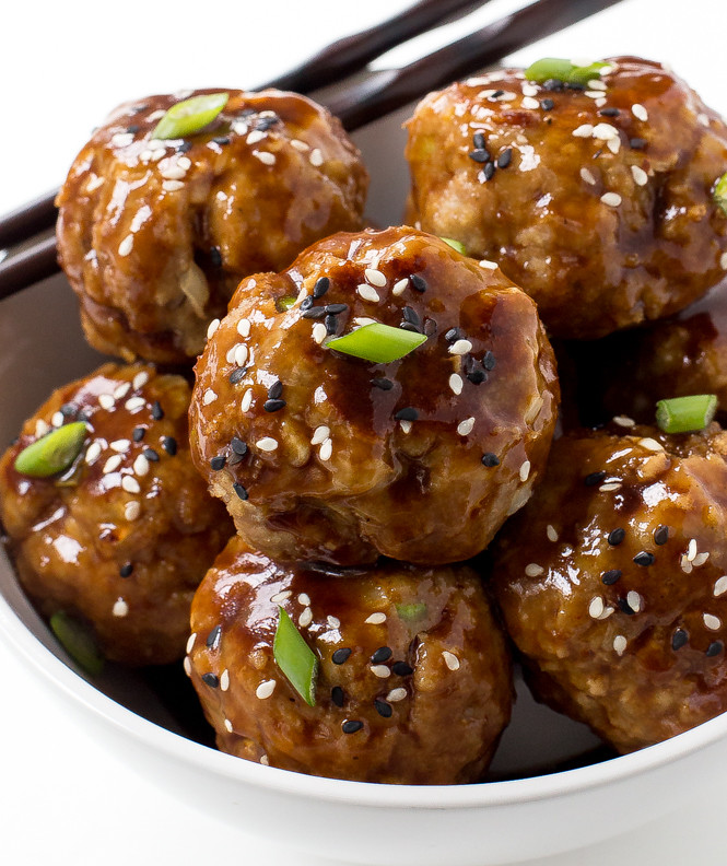 Chinese Meatballs Recipes
 Asian Turkey Meatballs Chef Savvy