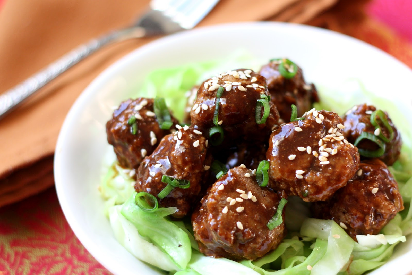 Chinese Meatballs Recipes
 Barefeet In The Kitchen Saucy Asian Meatballs