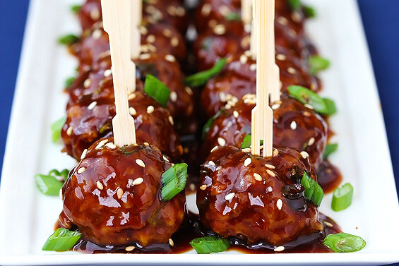 Chinese Meatballs Recipes
 Saucy Asian Meatballs