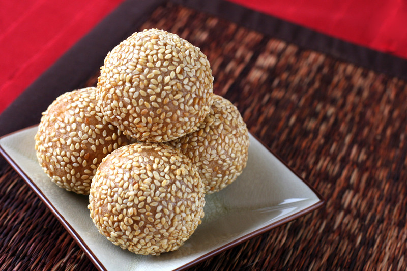 Chinese New Year Desserts Recipes
 Chinese New Year Sesame Seed Balls Dessert First
