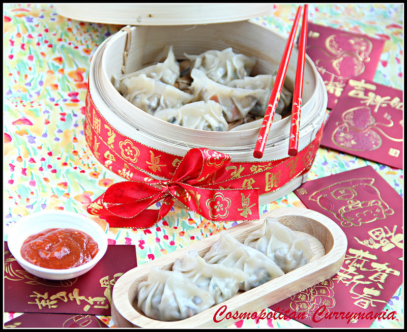 Chinese New Year Dumplings
 Chinese New Year Ve arian Dumplings