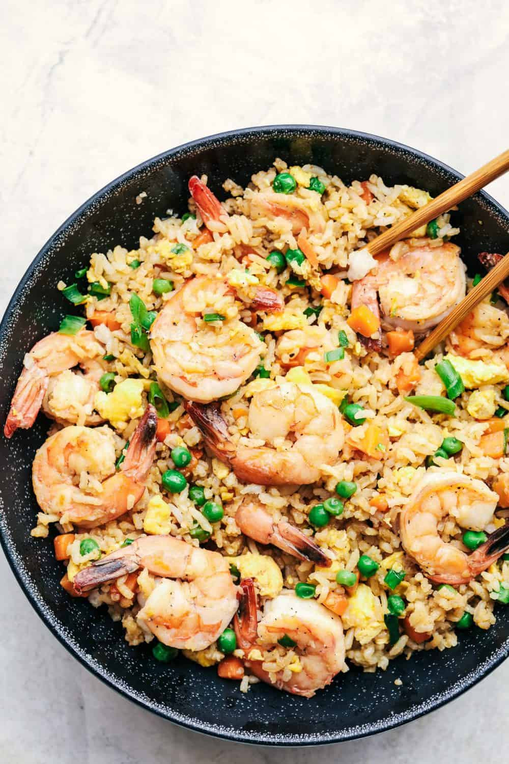 Chinese Shrimp Fried Rice Recipe
 Better than Takeout Shrimp Fried Rice