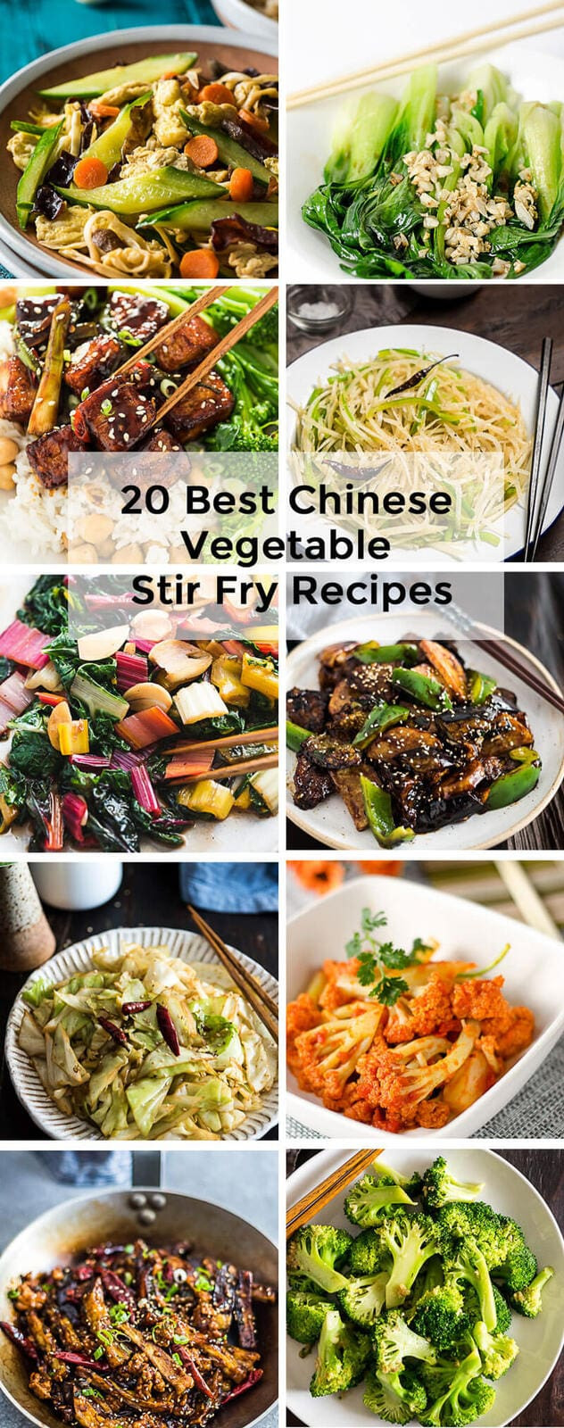 Chinese Stir Fry Vegetable Recipes
 20 Best Chinese Ve able Stir Fry Recipes
