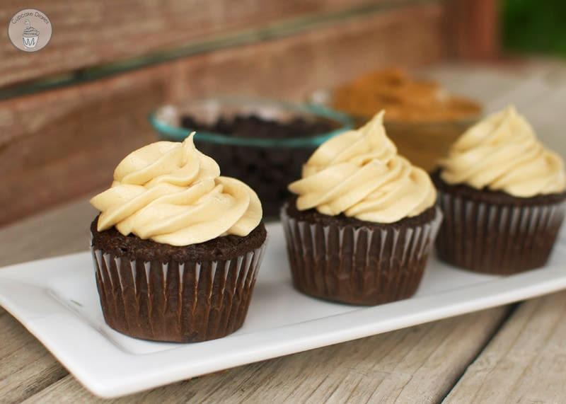 Chocolate Cupcakes With Peanut Butter Frosting
 Chocolate Cupcakes with Peanut Butter Frosting Cupcake
