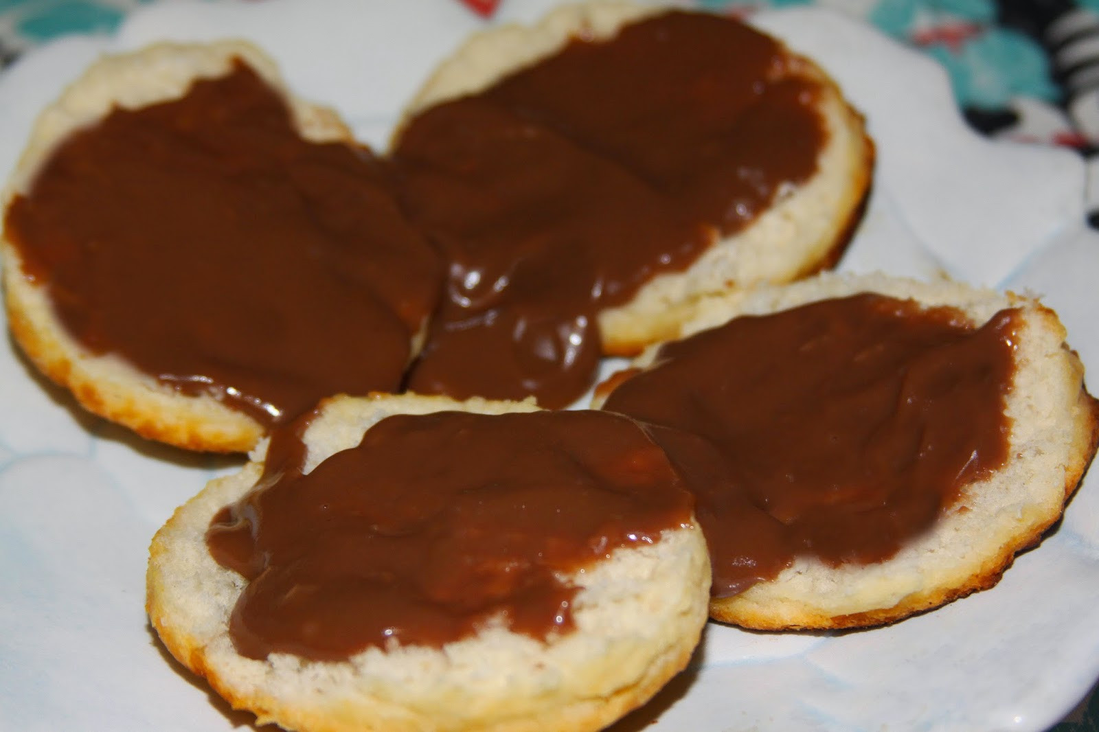 Chocolate Gravy And Biscuits
 For the Love of Food Southern Honey Butter Cream Biscuits