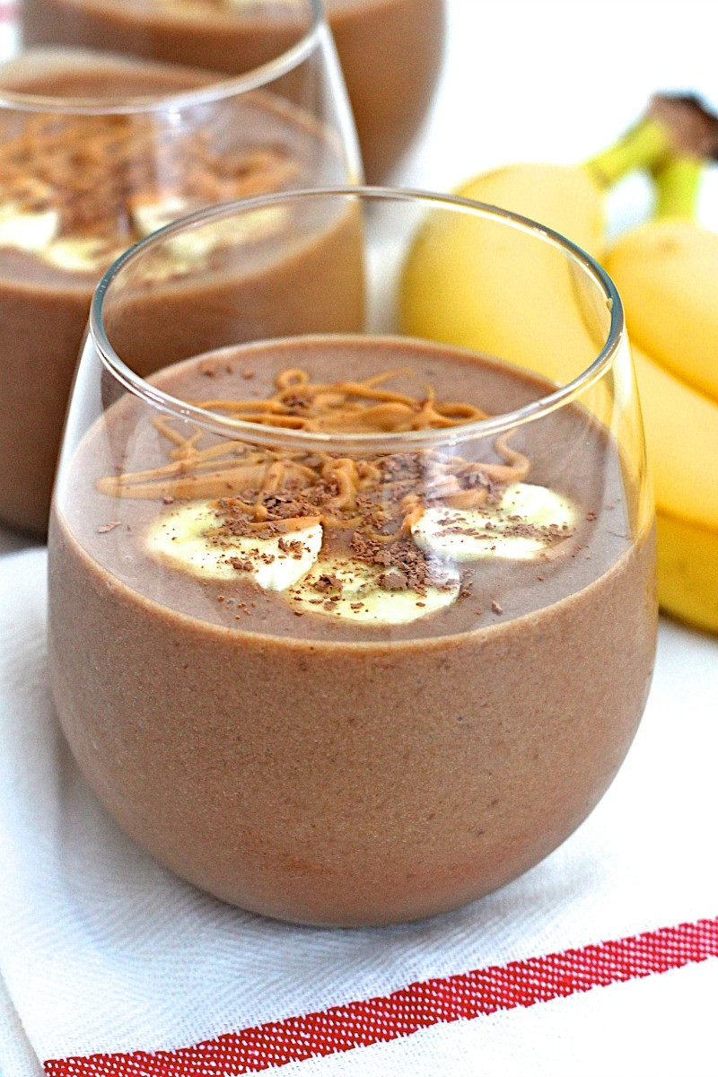 Chocolate Smoothies For Kids
 Chocolate Peanut Butter Smoothie from Best 100 Smoothies