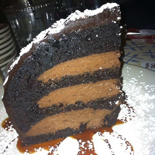 Chocolate Zuccotto Cake
 Maggiano s Orlando Restaurant Orlando FL