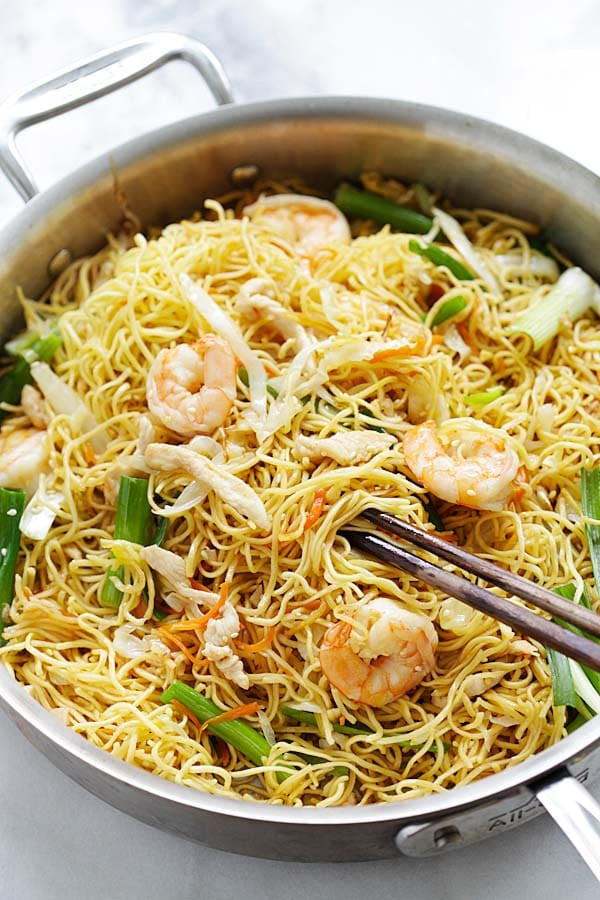 Chow Mein Noodles
 Easy Chow Mein Recipe Better Than Takeout Rasa Malaysia