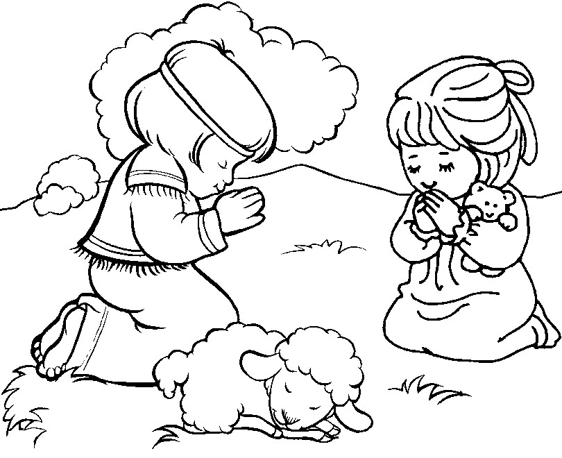 Christian Coloring Pages For Children
 Free Printable Christian Coloring Pages for Kids Best
