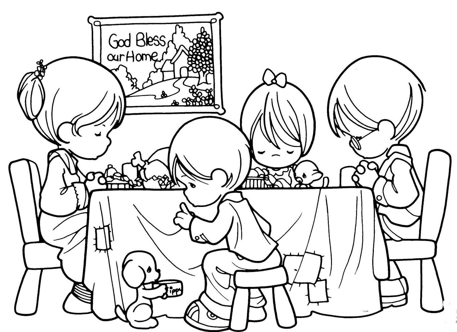 Christian Coloring Pages For Children
 Free Printable Christian Coloring Pages for Kids Best