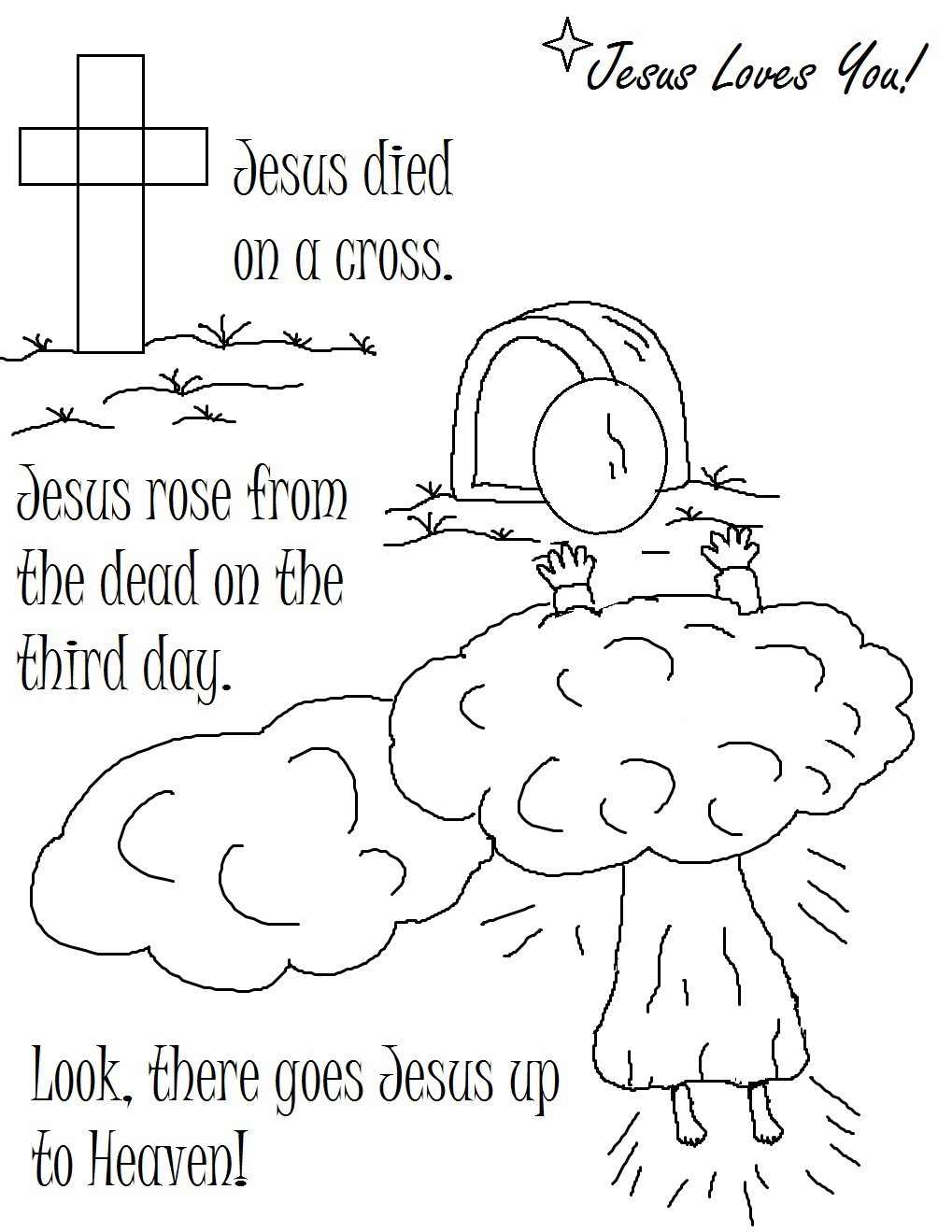 Christian Coloring Pages For Children
 Free Printable Christian Coloring Pages for Kids Best