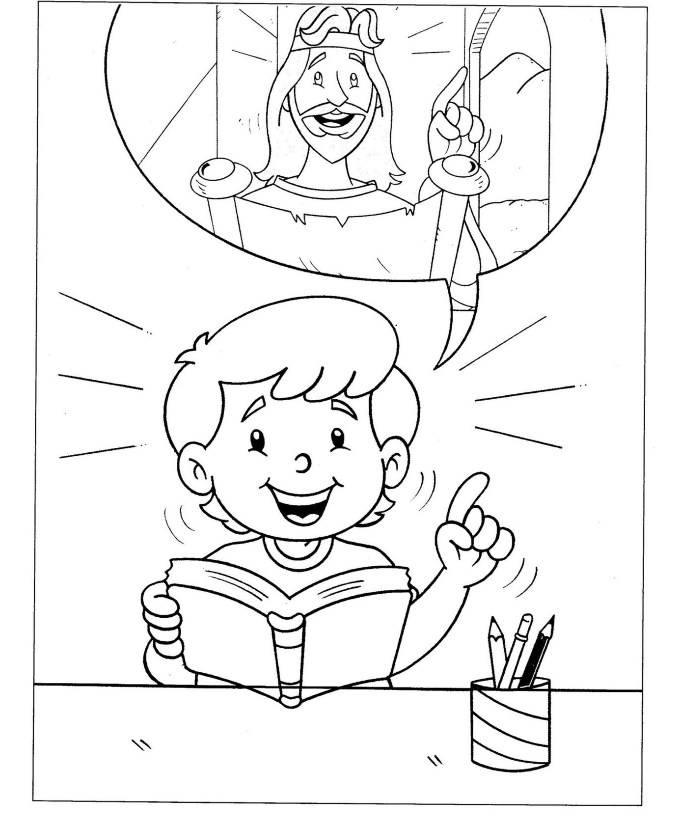 Christian Coloring Pages For Kids
 Coloring Town