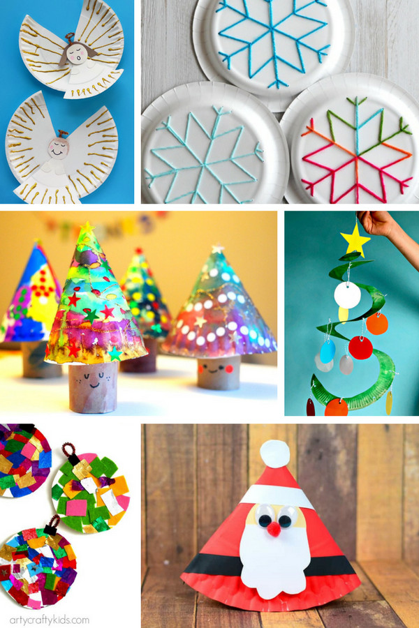 Christmas Arts And Craft Ideas For Toddlers
 Fabulous Paper Plate Christmas Crafts Arty Crafty Kids