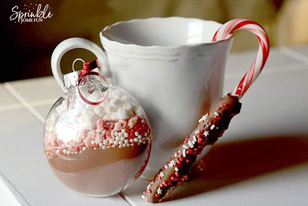 Christmas Chocolate Gift Ideas
 Hot Cocoa Mix Ornaments DIY Homemade Christmas Gift Idea