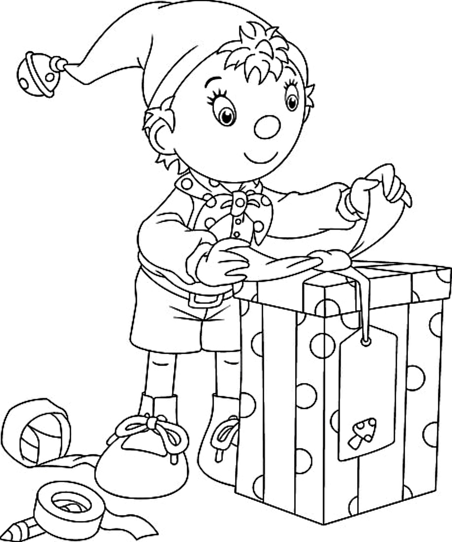 Christmas Coloring Pictures For Kids
 Free Printable Kindergarten Coloring Pages For Kids