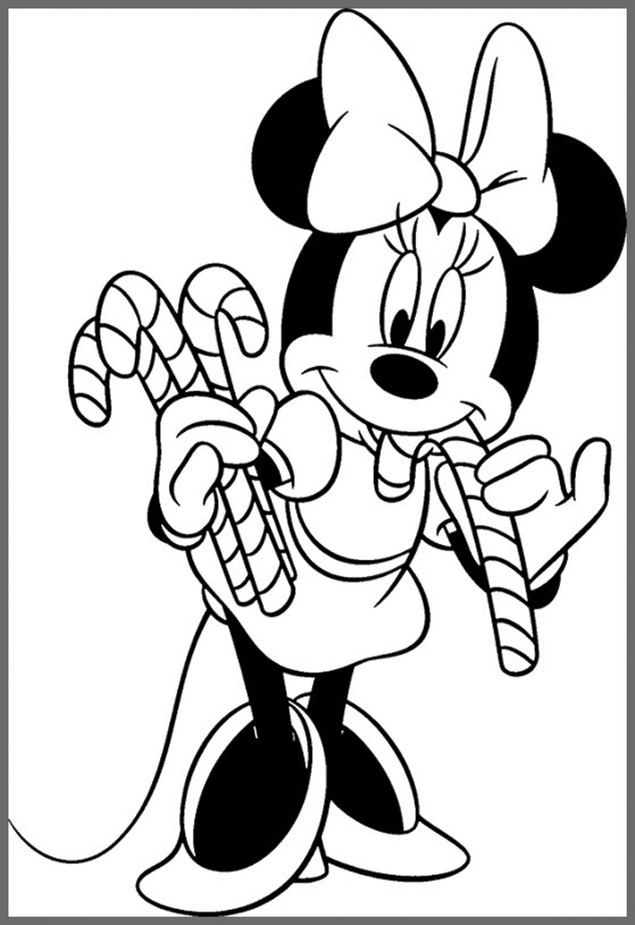 Christmas Coloring Pictures For Kids
 Mickey Mouse Christmas Coloring Pages Best Coloring