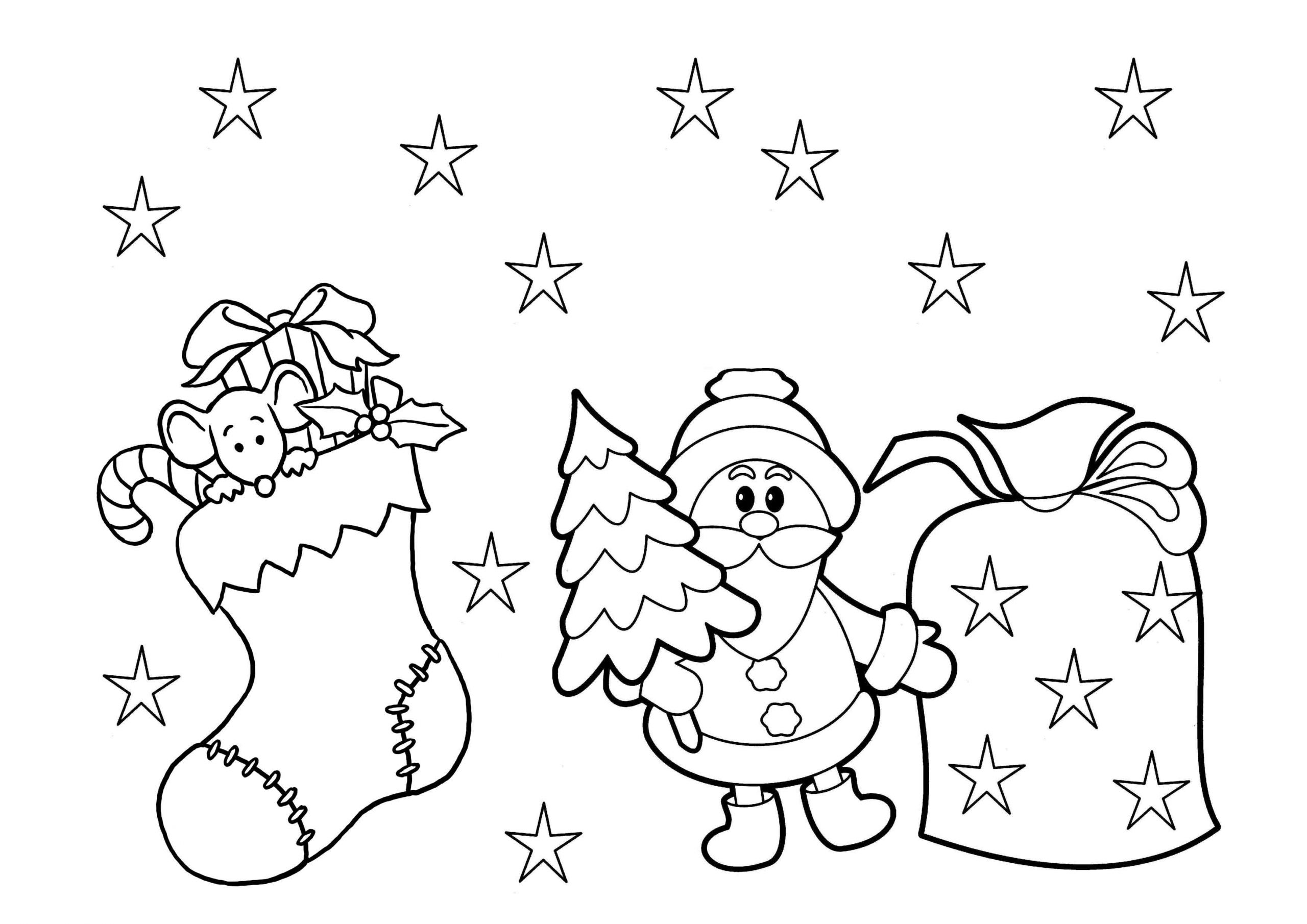 Christmas Coloring Pictures For Kids
 Print & Download Printable Christmas Coloring Pages for Kids