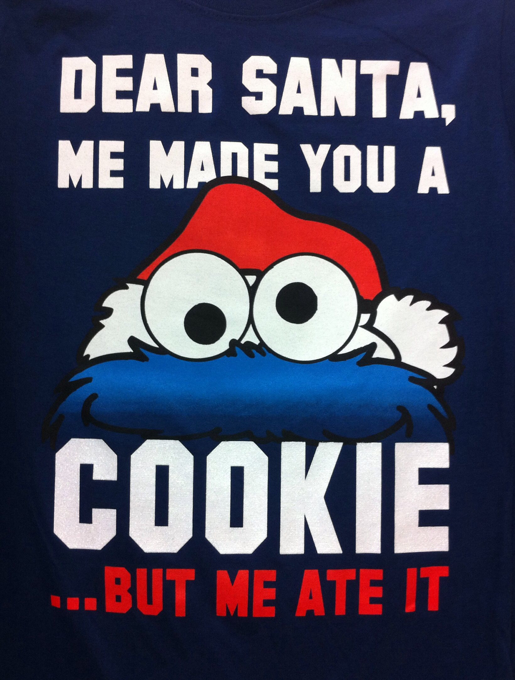 Christmas Cookie Quote
 Cookie Monster I have to add just a few more Christmas