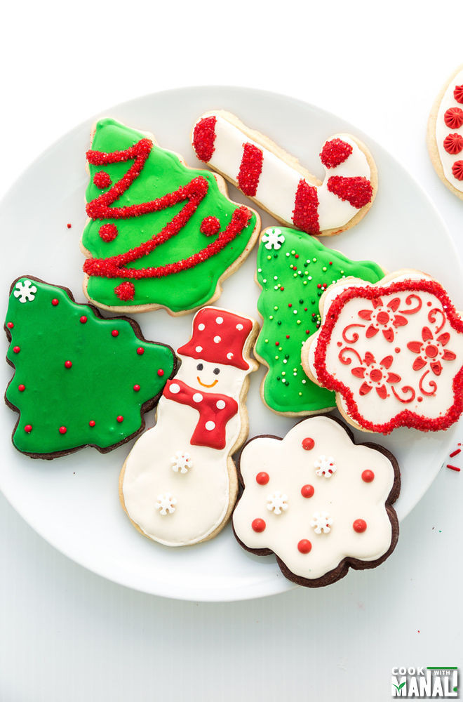 Christmas Cookies Decorated
 Christmas Sugar Cookies Cook With Manali