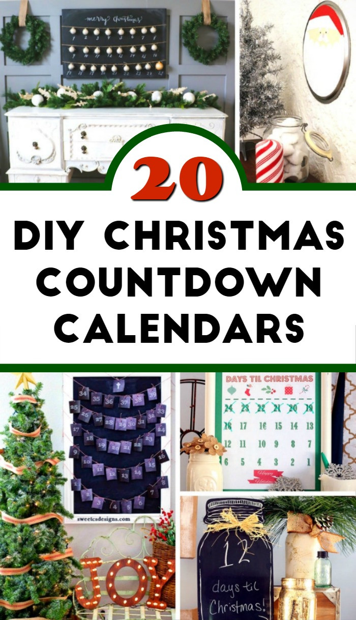 Christmas Countdown Ideas
 20 DIY Christmas Countdown Calendar Ideas Mom Foo